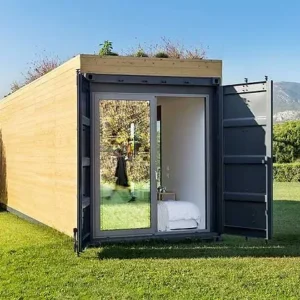 40 Fuß großes, umgebautes, bewohnbares Containerstudio